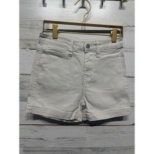 Copper Key Shorts Kids Size 10 Cream Off-White Stretch Twill EUC